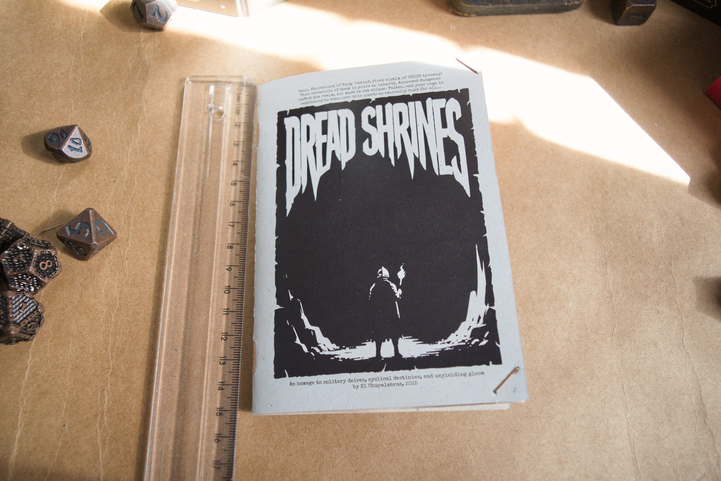 Dread Shrines ~ A curse in paper-and-ink
