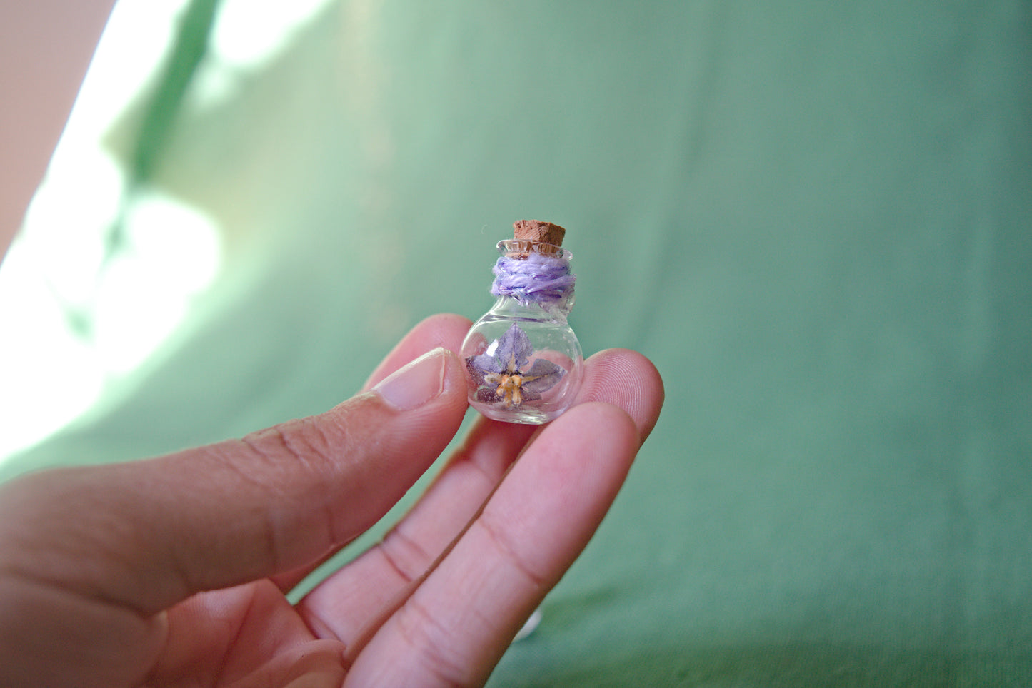 Real Bottled Flowers ~ Mini bottle