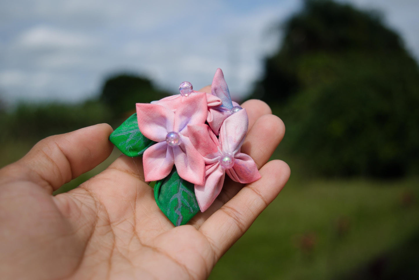 Hydrangea Whispers Hairclip