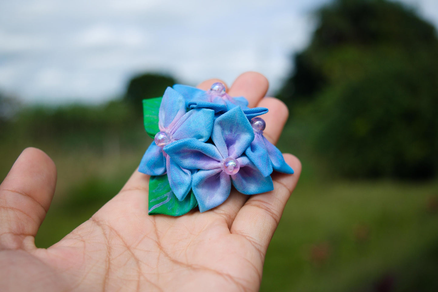 Hydrangea Whispers Hairclip