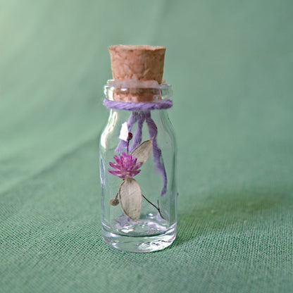 Real Bottled Flowers ~ Small bottles