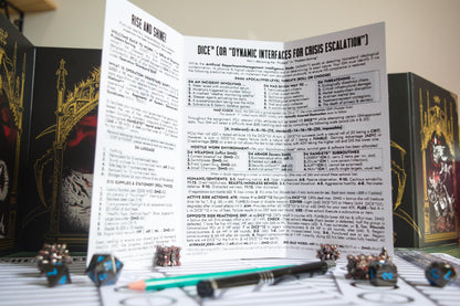 Sheltered! A Post-Disaster Brochure TTRPG ~ Compatible with MÖRK BORG