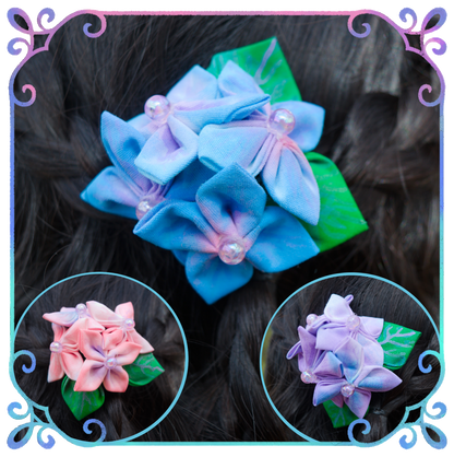 Hydrangea Whispers Hairclip