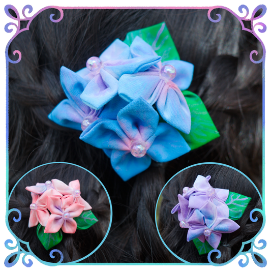 Hydrangea Whispers Hairclip