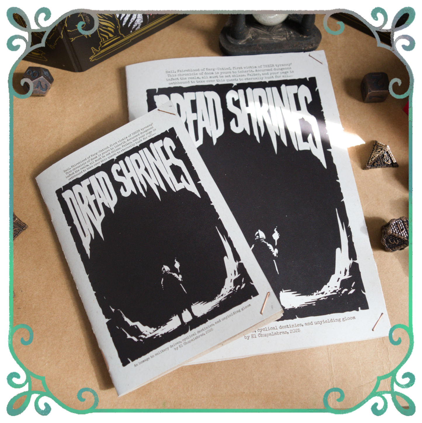 Dread Shrines ~ A curse in paper-and-ink