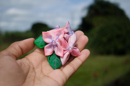 Hydrangea Whispers Hairclip