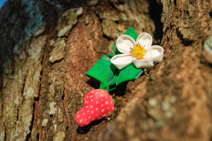 Enchanted Strawberry: Do Not Eat (Strawberry scented hair clip)